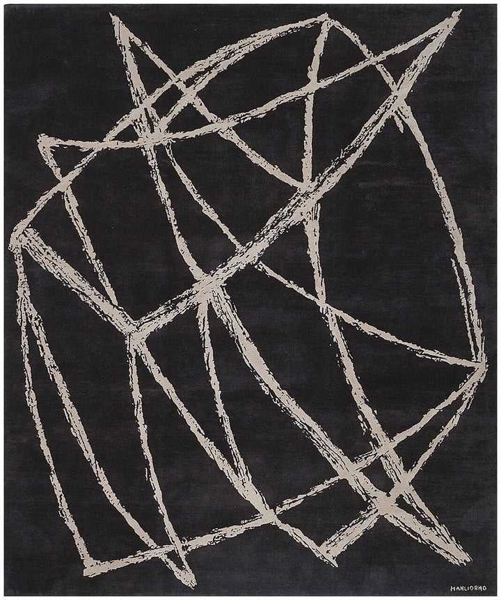 Composizione 1956 Rug - Charcoal