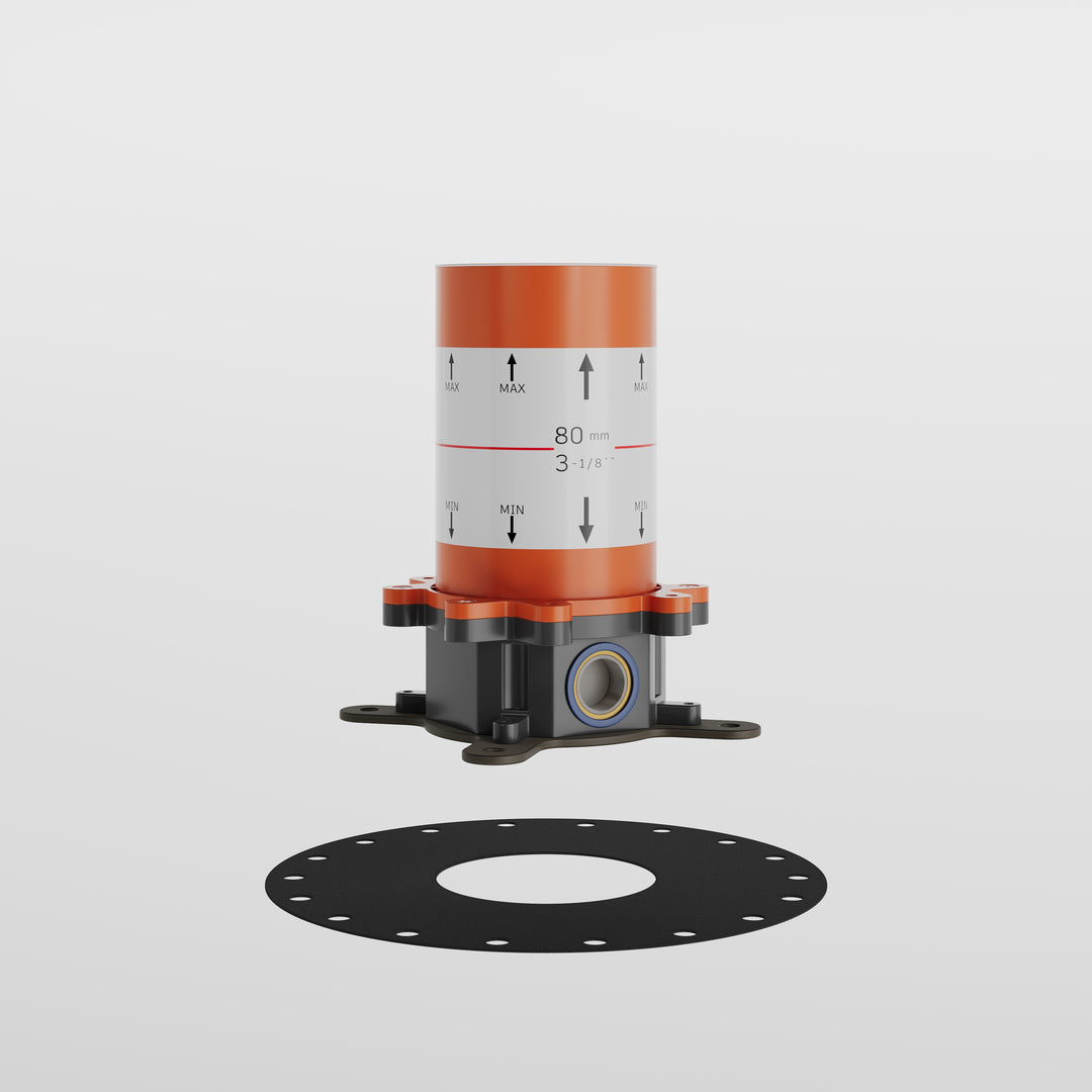 Anello Bath Mixer Rough - 46189 Bathroom Accessories GESSI   