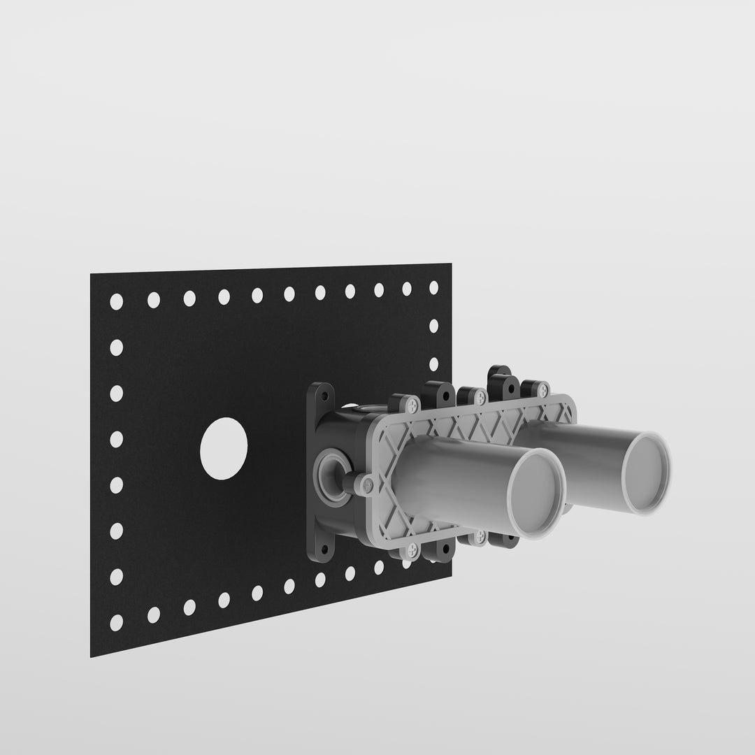 Anello Thermostatic Shower Mixer - 54169 Bathroom Accessories GESSI Steel Brushed  