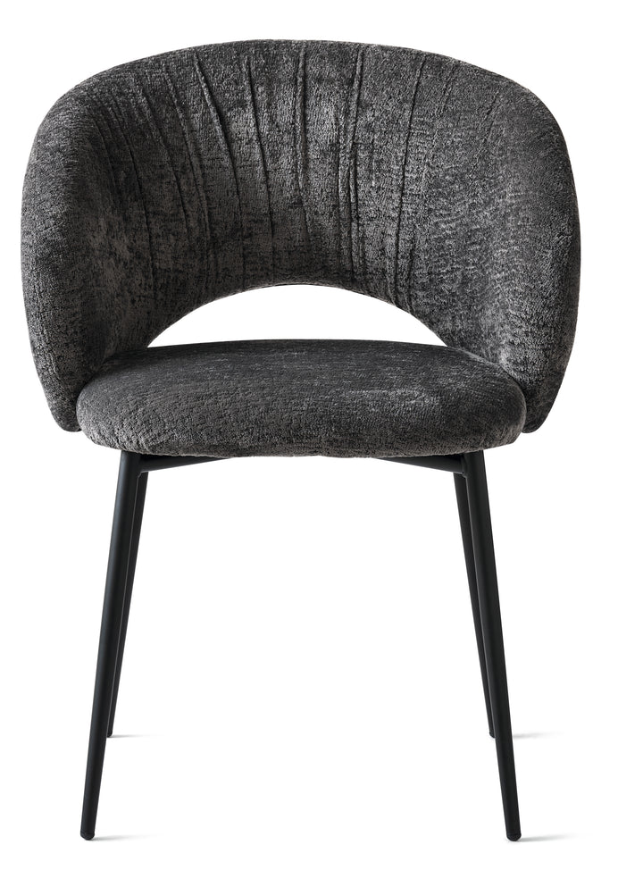 Anime Chair Matt Black Anthracite Grey  Calligaris   
