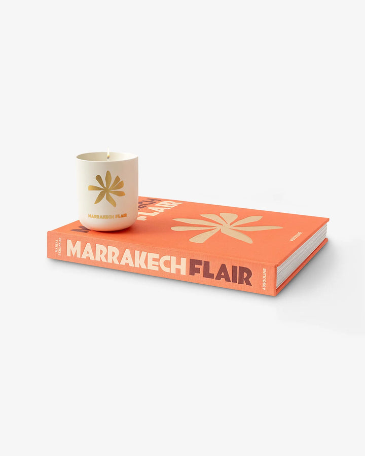 Marrakech Flair - Candle and Book Gift Set Gift Set Assouline