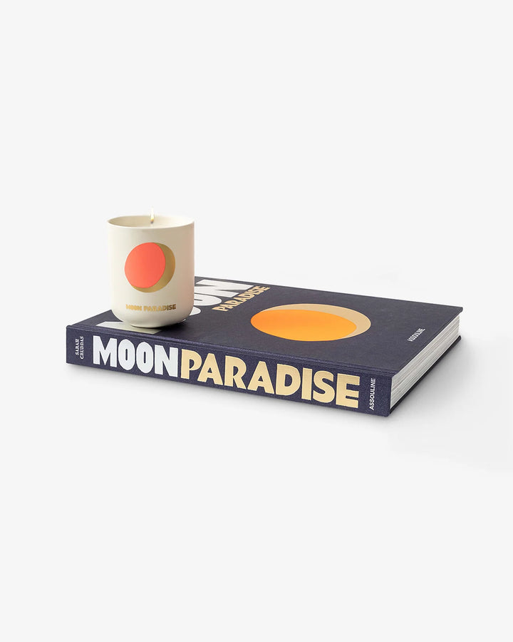 Moon - Candle and Book Gift Set Gift Set Assouline