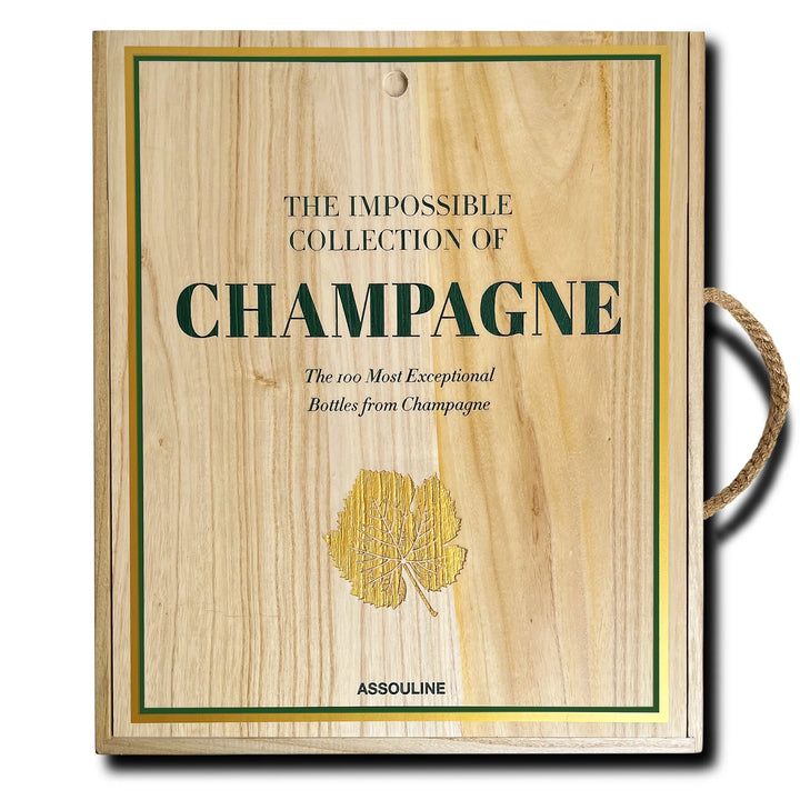 The Impossible Collection of Champagne Book Print Books Assouline   