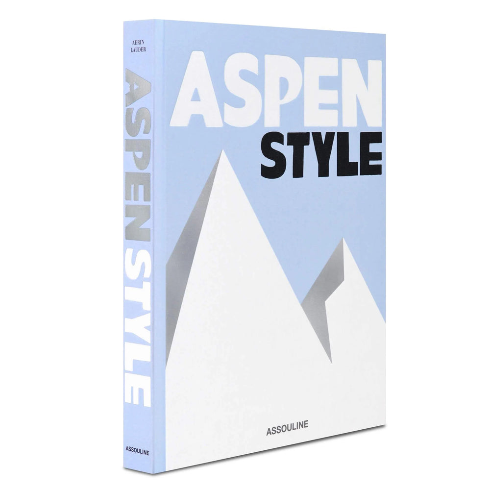Aspen Style Book Print Books Assouline   