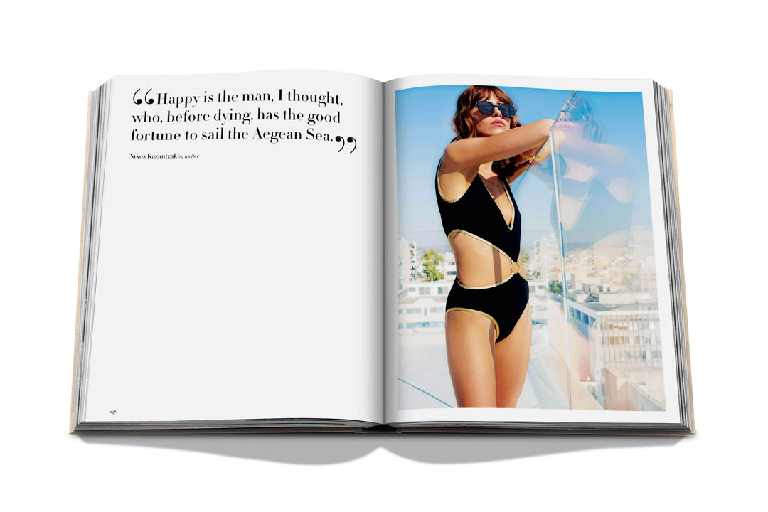 Athens Riviera Book Print Books Assouline   