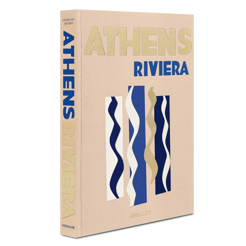 Athens Riviera Book Print Books Assouline   