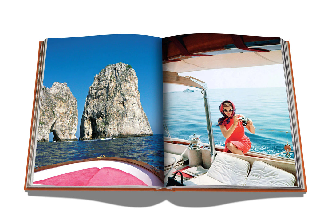 Capri Dolce Vita Book Print Books Assouline   