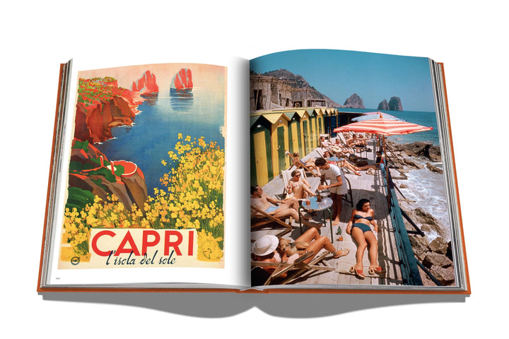 Capri Dolce Vita Book Print Books Assouline   