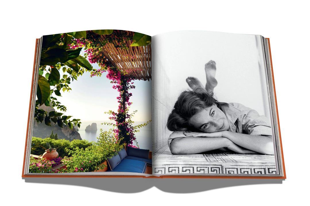 Capri Dolce Vita Book Print Books Assouline   