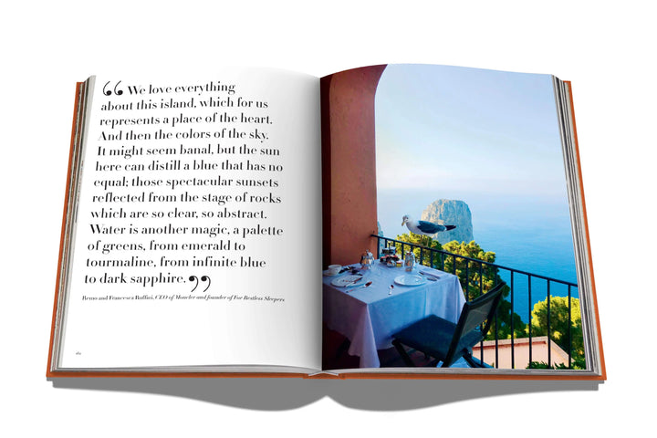Capri Dolce Vita Book Print Books Assouline   