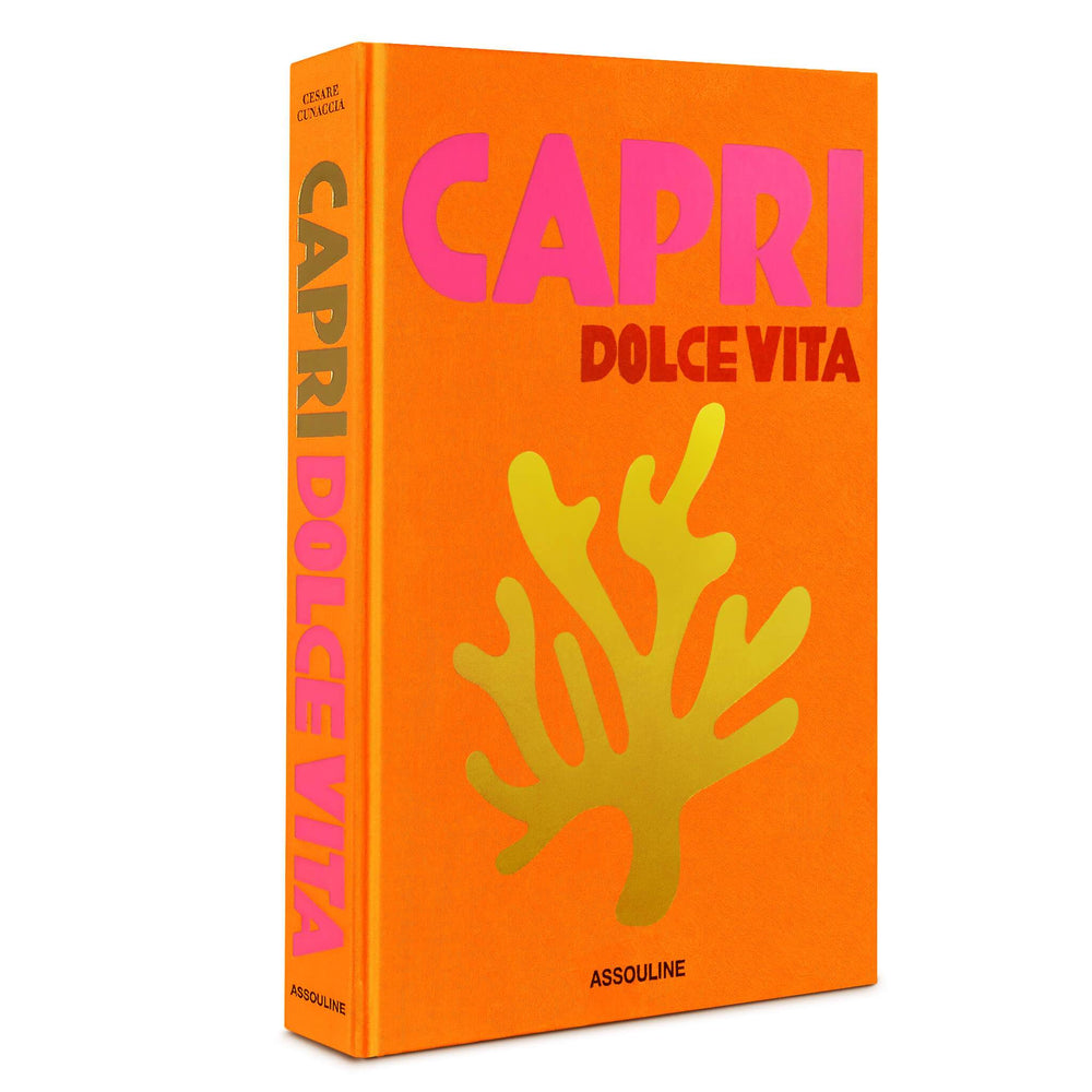 Capri Dolce Vita Book Print Books Assouline   