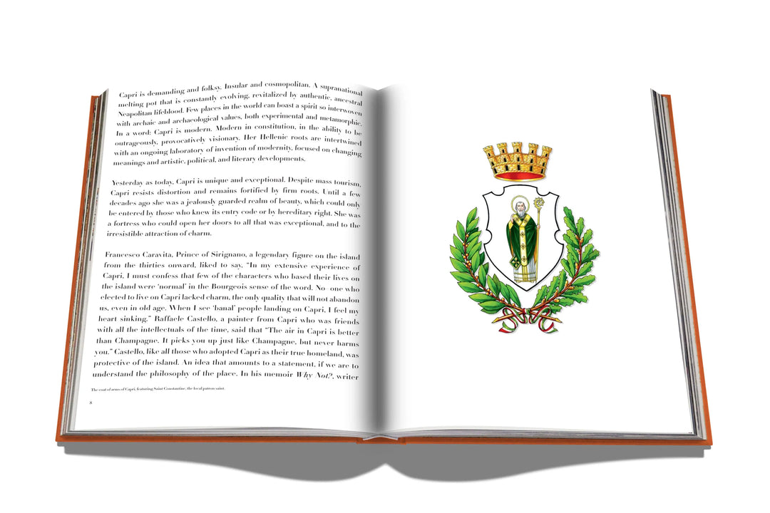 Capri Dolce Vita Book Print Books Assouline   