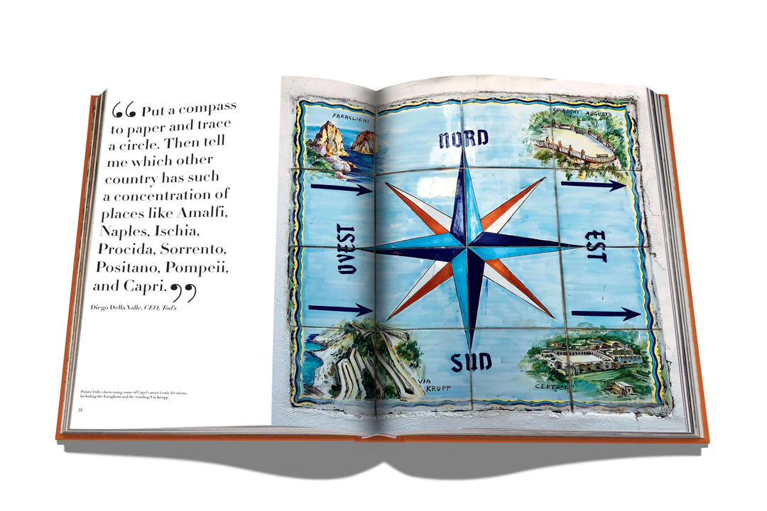 Capri Dolce Vita Book Print Books Assouline   