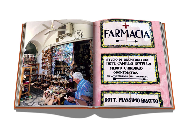 Capri Dolce Vita Book Print Books Assouline   