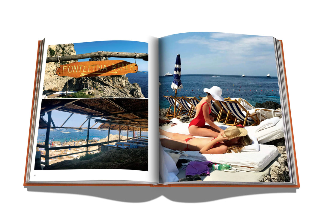 Capri Dolce Vita Book Print Books Assouline   