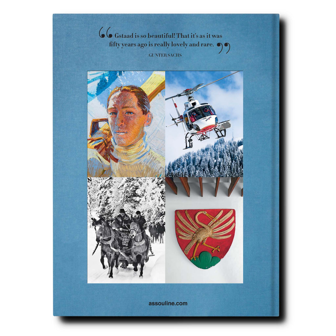 Gstaad Glam Book Print Books Assouline   