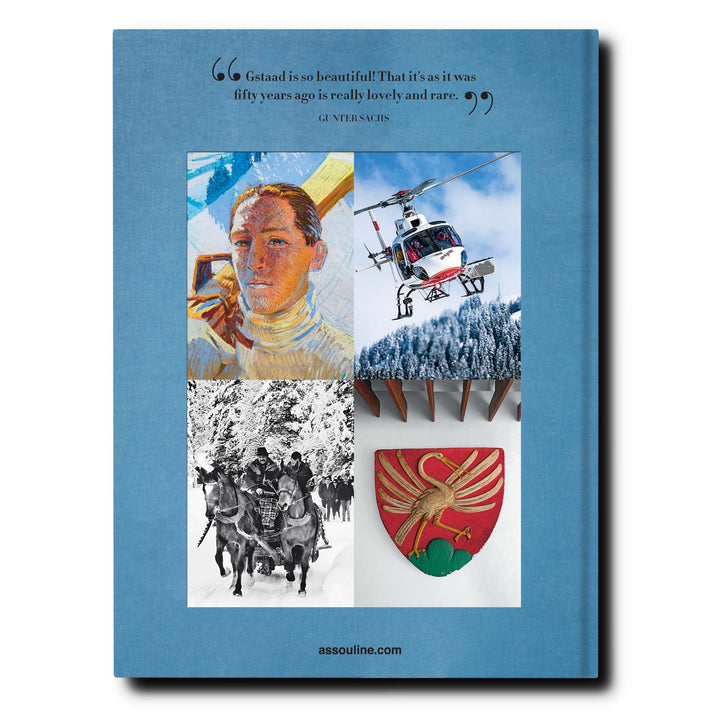 Gstaad Glam Book Print Books Assouline   