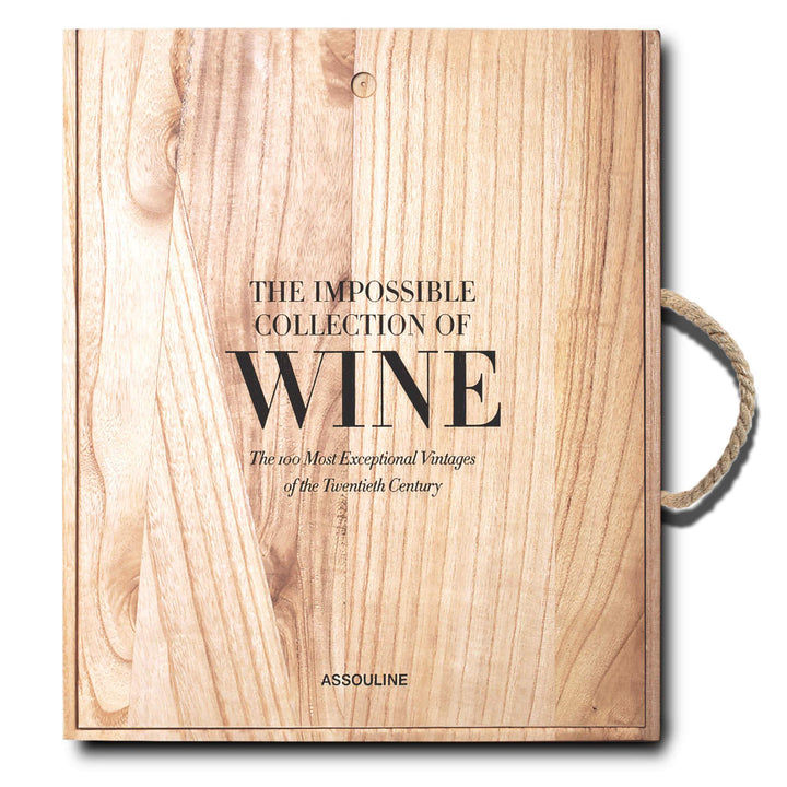 The Impossible Collection of Wine Book Print Books Assouline   