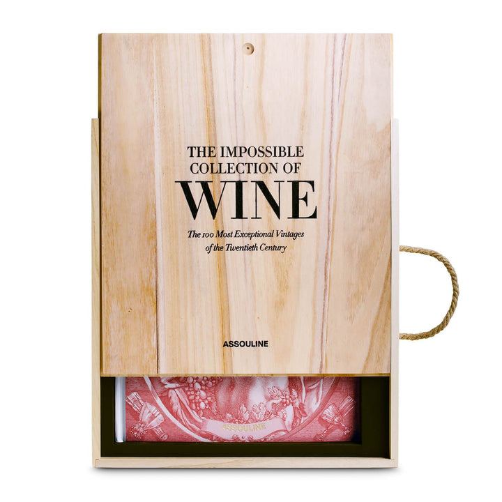 The Impossible Collection of Wine Book Print Books Assouline   