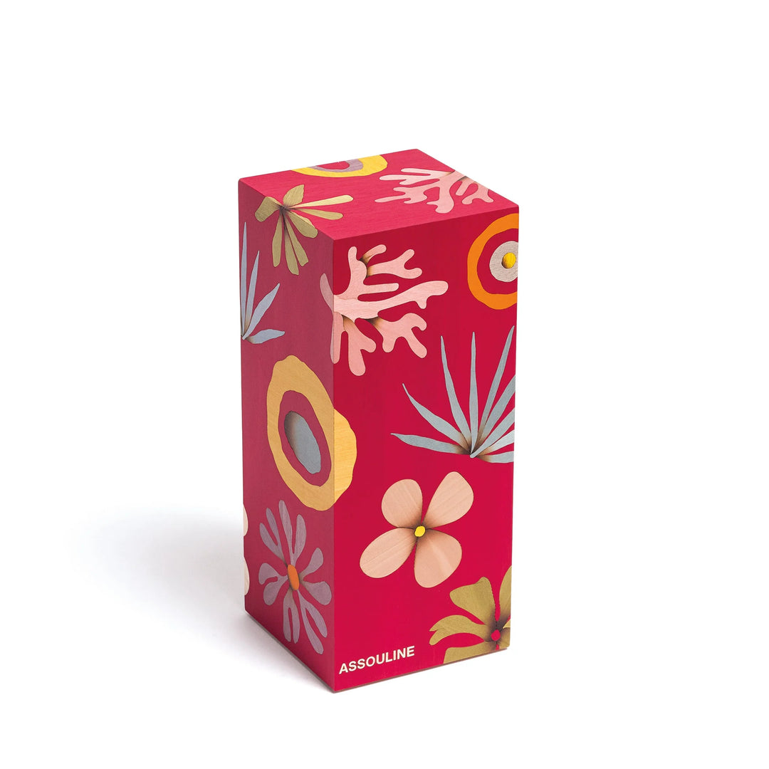 Travel From Home Marquetry Bookend Bookends Assouline   