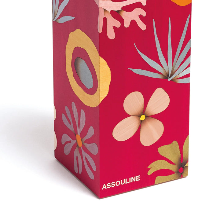 Travel From Home Marquetry Bookend Bookends Assouline   