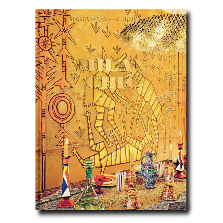 Milan Chic Book Print Books Assouline   