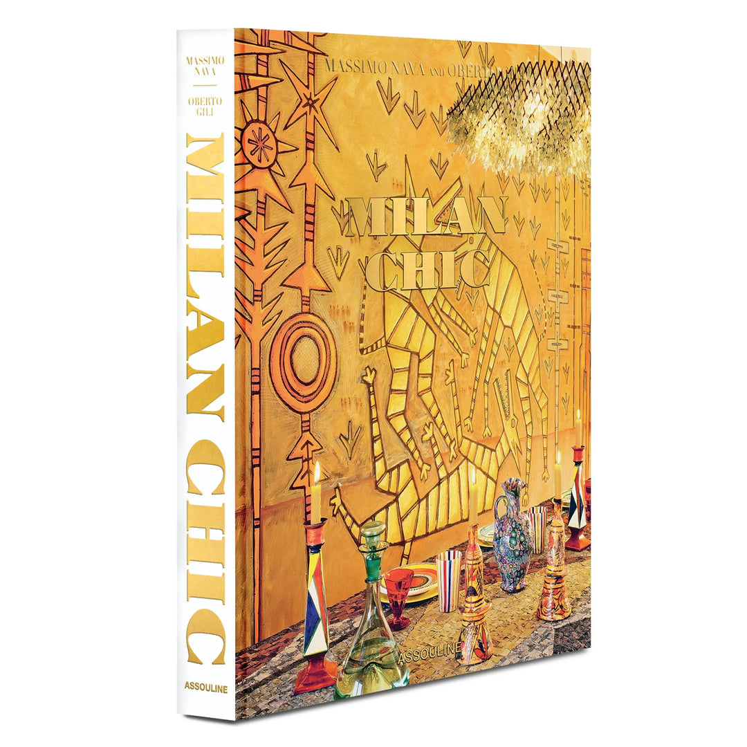 Milan Chic Book Print Books Assouline   