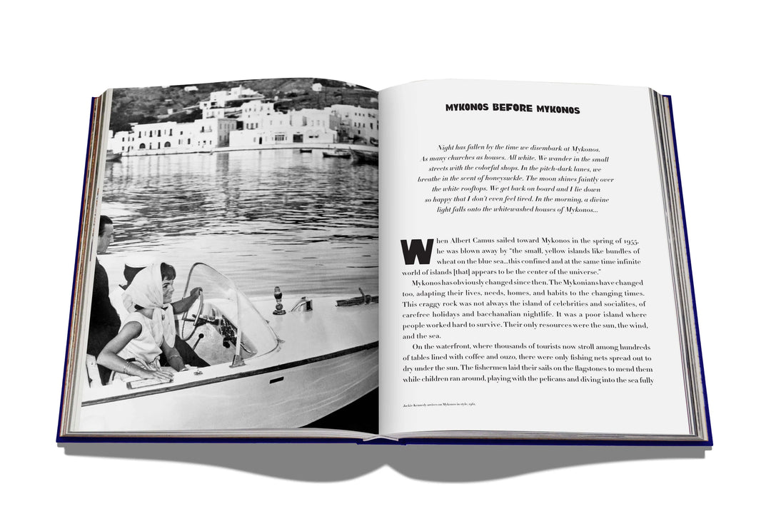 Mykonos Muse Book Print Books Assouline   