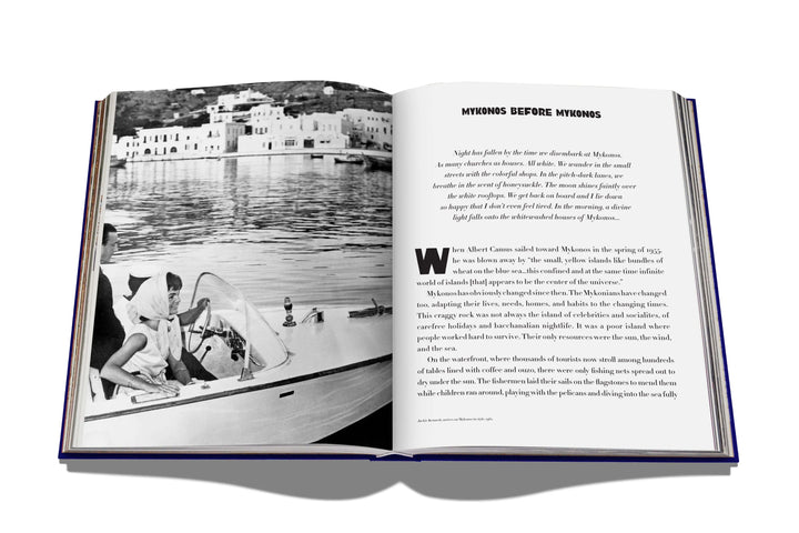 Mykonos Muse Book Print Books Assouline   