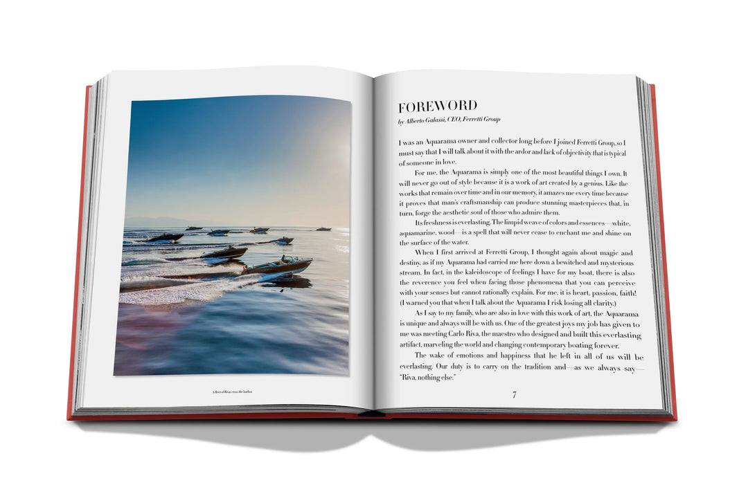 Riva Aquarama Book Print Books Assouline   
