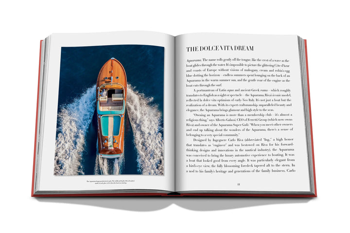 Riva Aquarama Book Print Books Assouline   