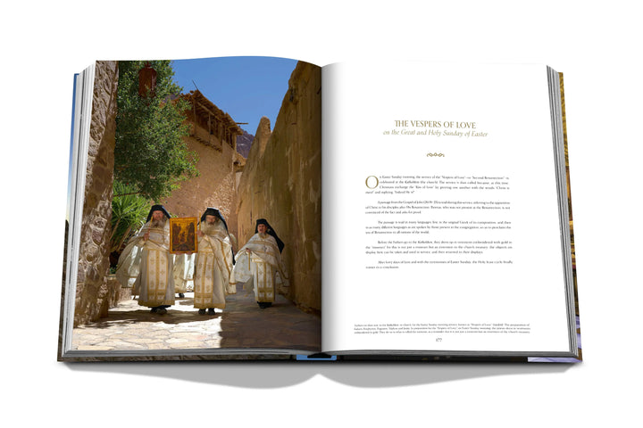 St. Catherine’s Monastery: Behind Sacred Doors Book Print Books Assouline   