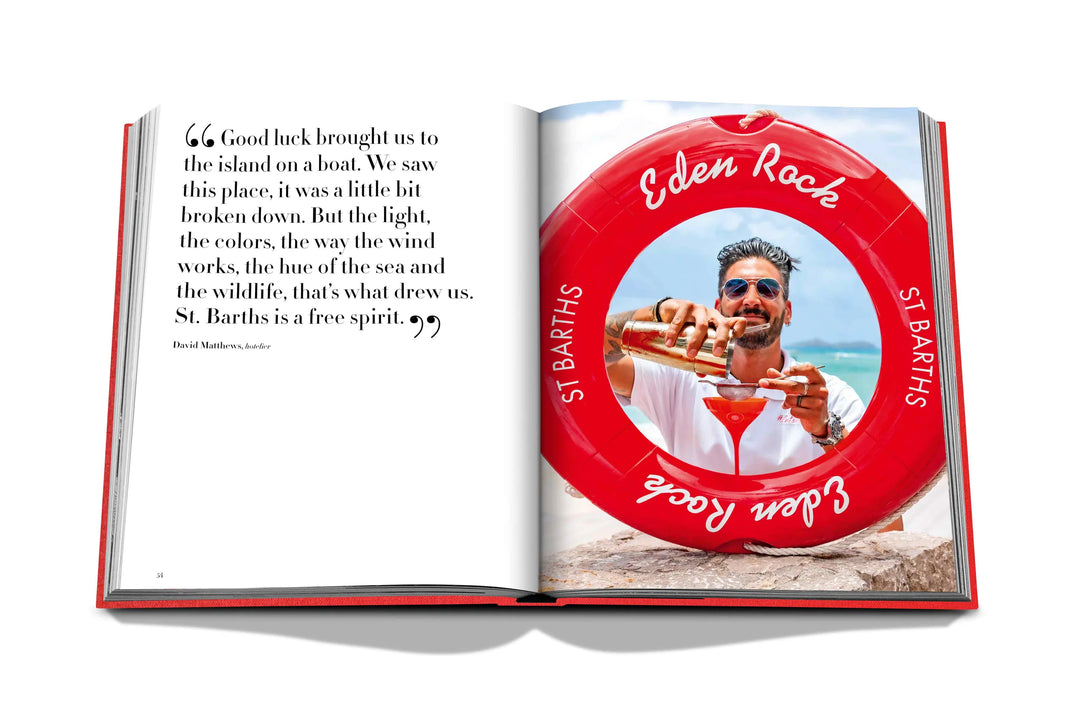 St. Barths Freedom Book Print Books Assouline   
