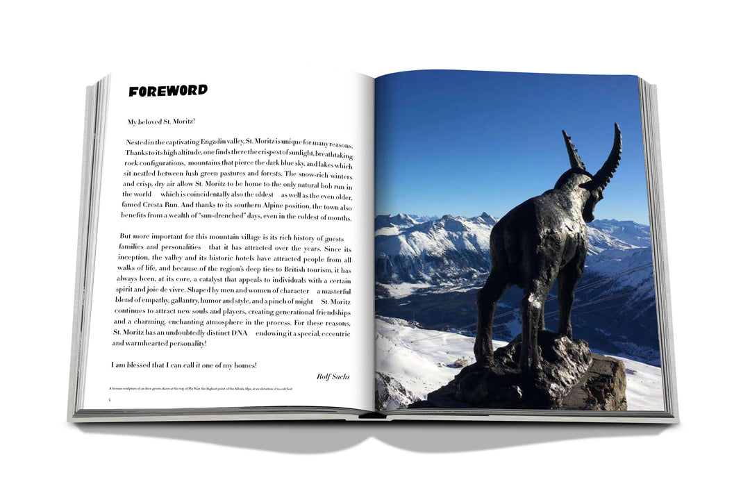 St. Moritz Chic Book Print Books Assouline   