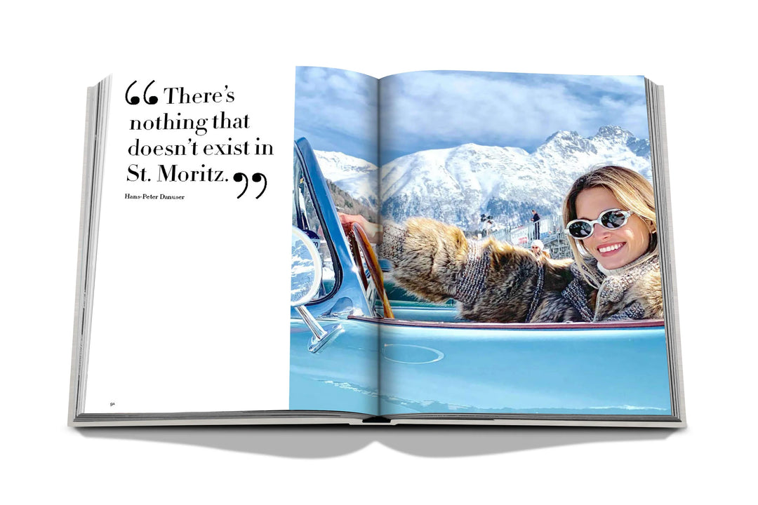 St. Moritz Chic Book Print Books Assouline   
