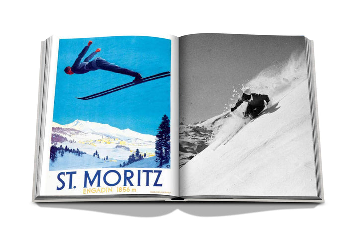 St. Moritz Chic Book Print Books Assouline   