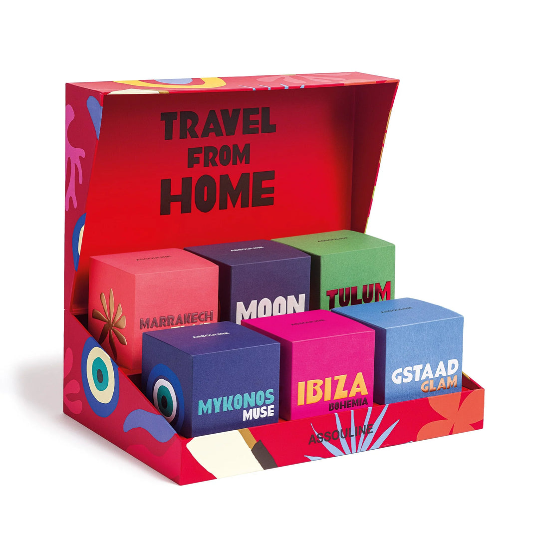 Travel From Home Scented Candle Set Candle & Oil Warmers Assouline   