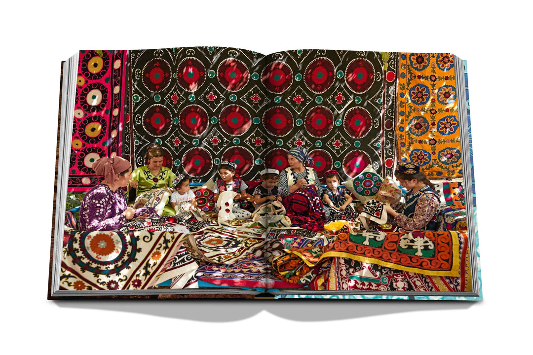 Uzbekistan Living Treasures: Celebration of Craftsmanship Book Print Books Assouline   