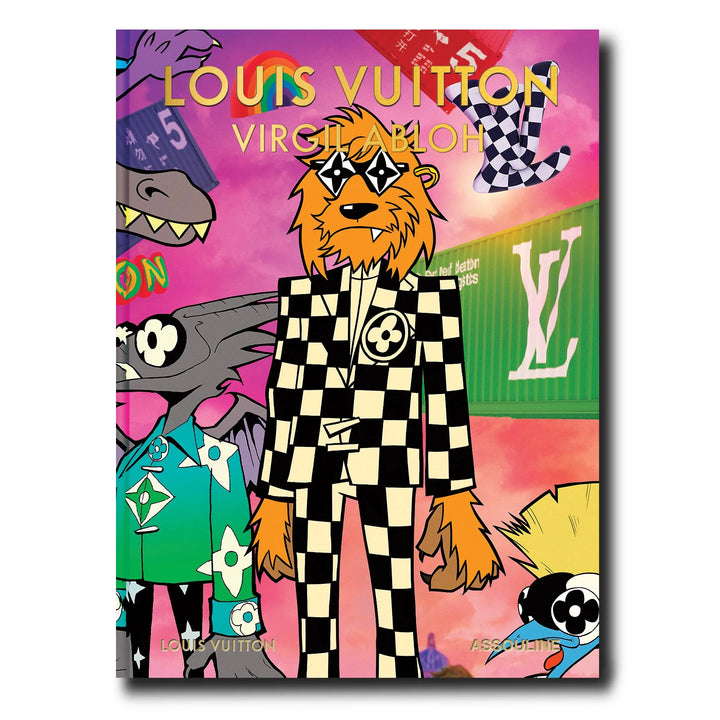 Louis Vuitton: Virgil Abloh (Classic Cartoon Cover) Book Print Books Assouline   