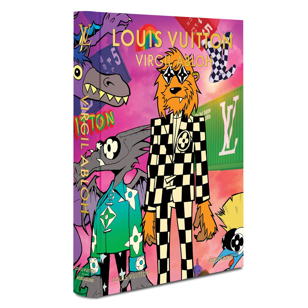 Louis Vuitton: Virgil Abloh (Classic Cartoon Cover) Book Print Books Assouline   