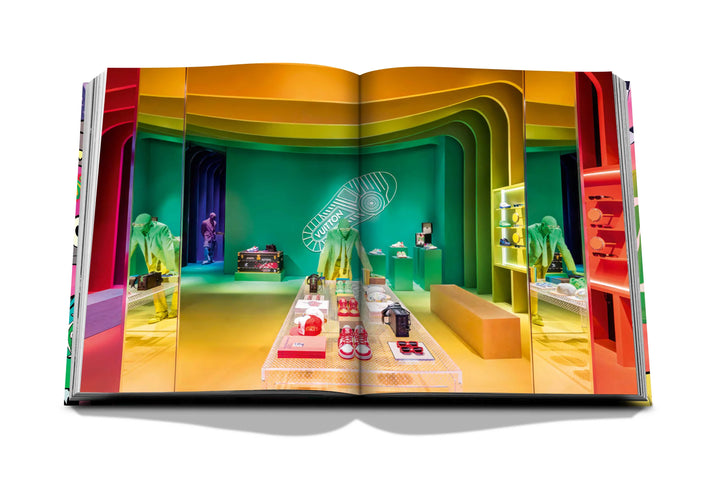 Louis Vuitton: Virgil Abloh (Classic Cartoon Cover) Book Print Books Assouline   