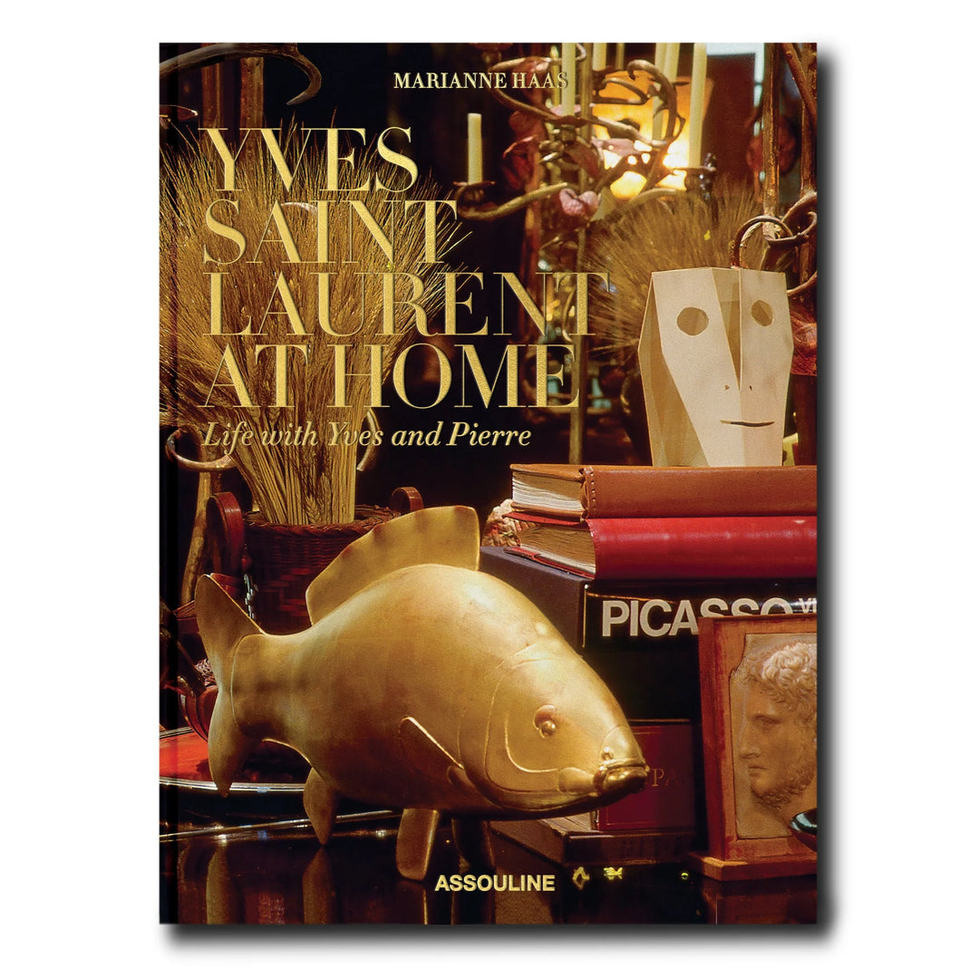 Yves Saint Laurent at Home Book Print Books Assouline   