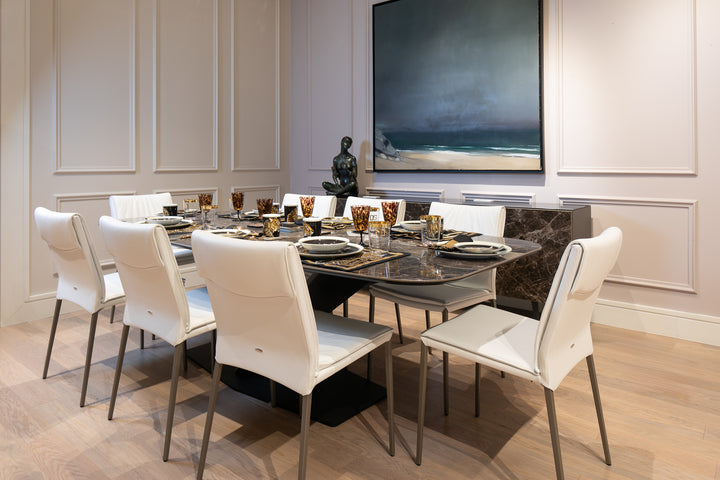Isabel ML Dining Side Chair Bianco Kitchen & Dining Room Tables Cattelan Italia   