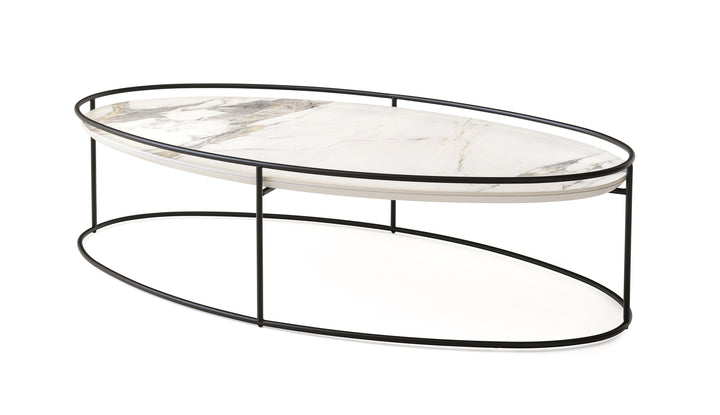 Atollo Elliptical Coffee Table Coffee Table Calligaris