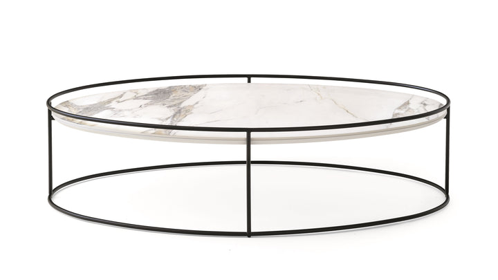 Atollo Elliptical Coffee Table Coffee Table Calligaris