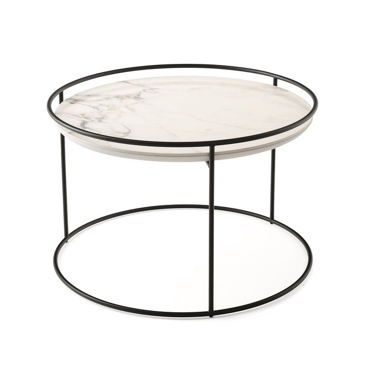 Atollo Round Coffee Table Coffee Table Calligaris