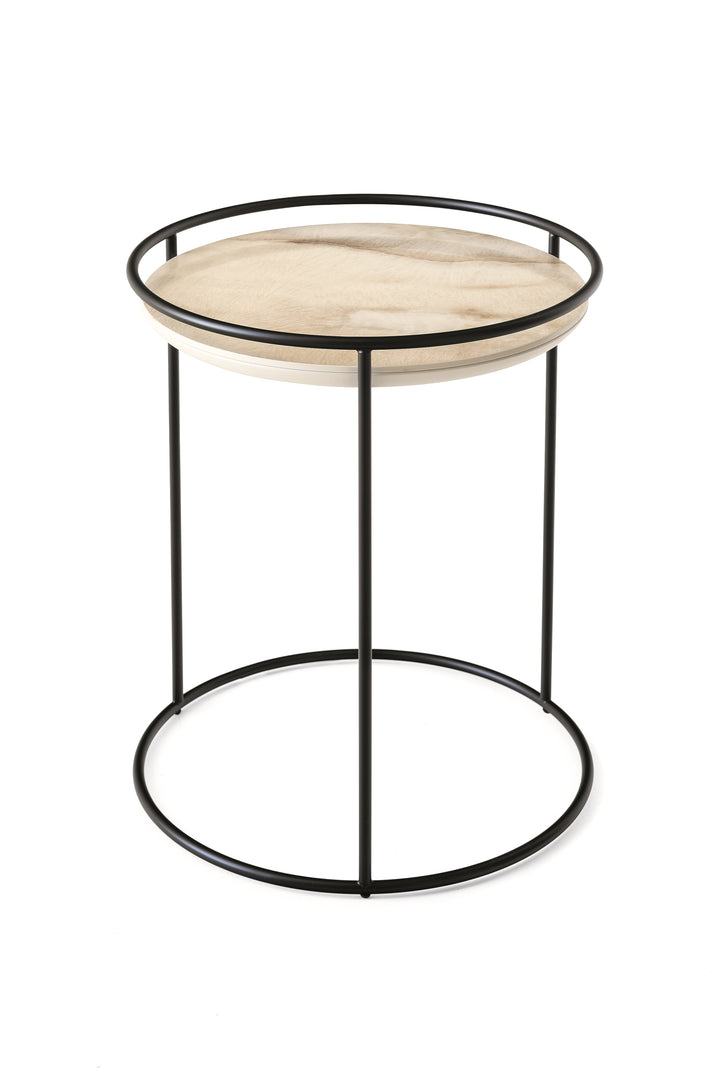 Atollo Round End Table Coffee Table Calligaris