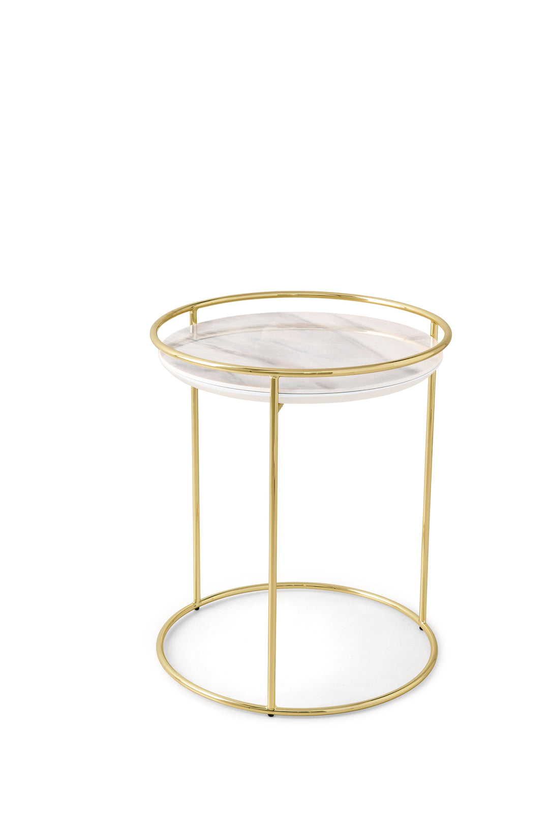 Atollo Round End Table Coffee Table Calligaris