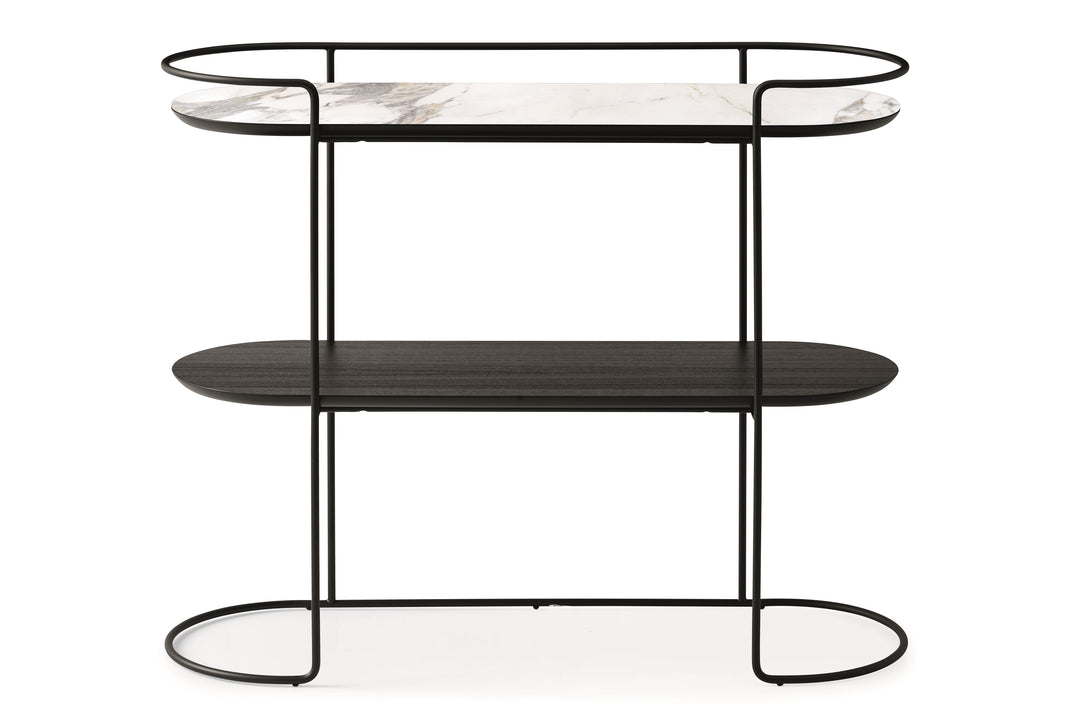 Atollo Console with Elliptical top Table Console Table Calligaris