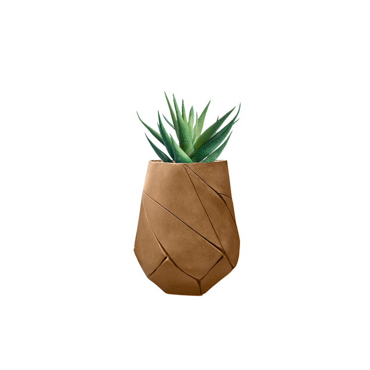 Bhaca Planter – XS Outdoor Planters Indigenus Nutmeg